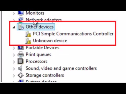 intel pci simple communications controller driver download windows 7